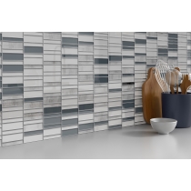 LA VIE - 12X12, SILVER, GLOSSY